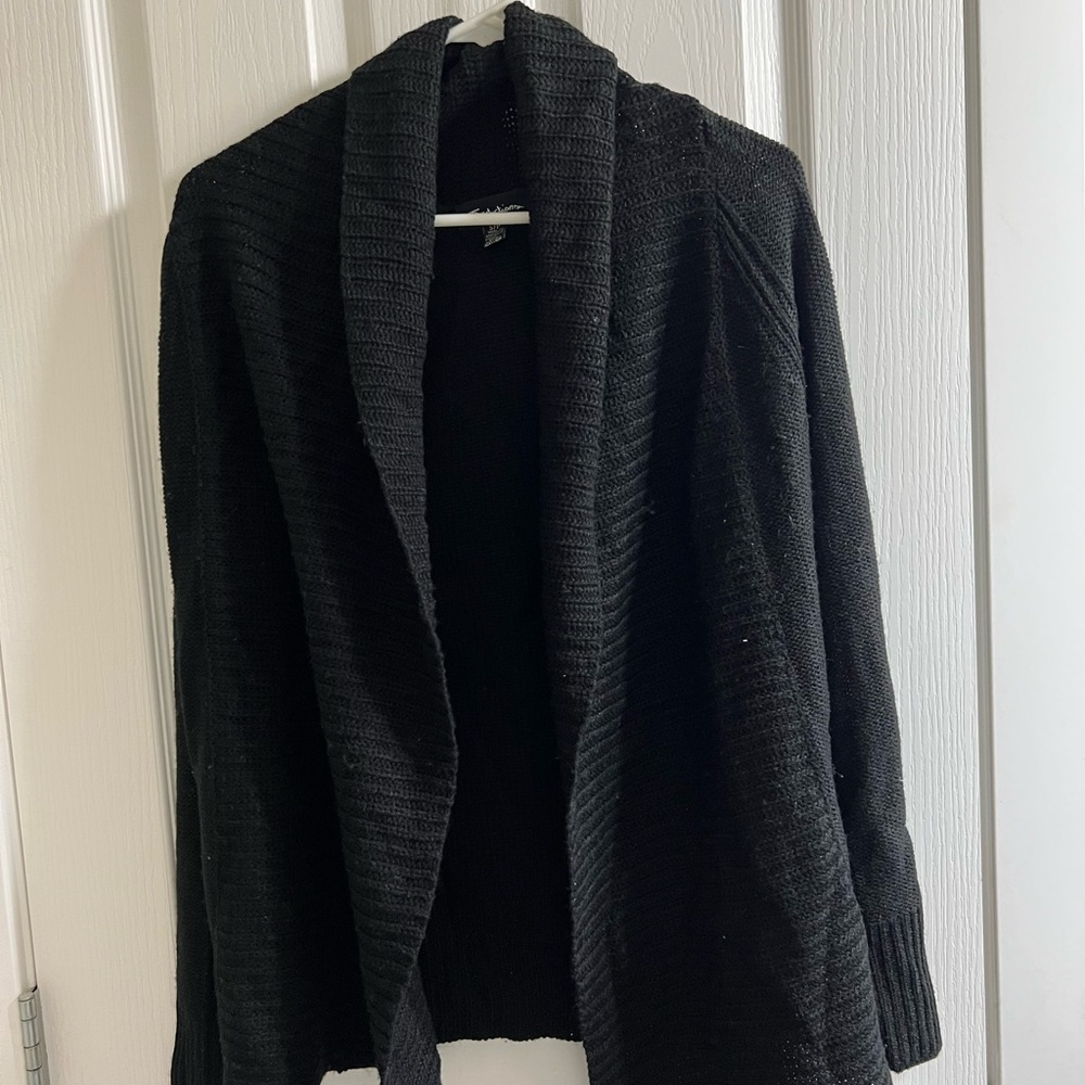 Black Women's Cardigan Sweater